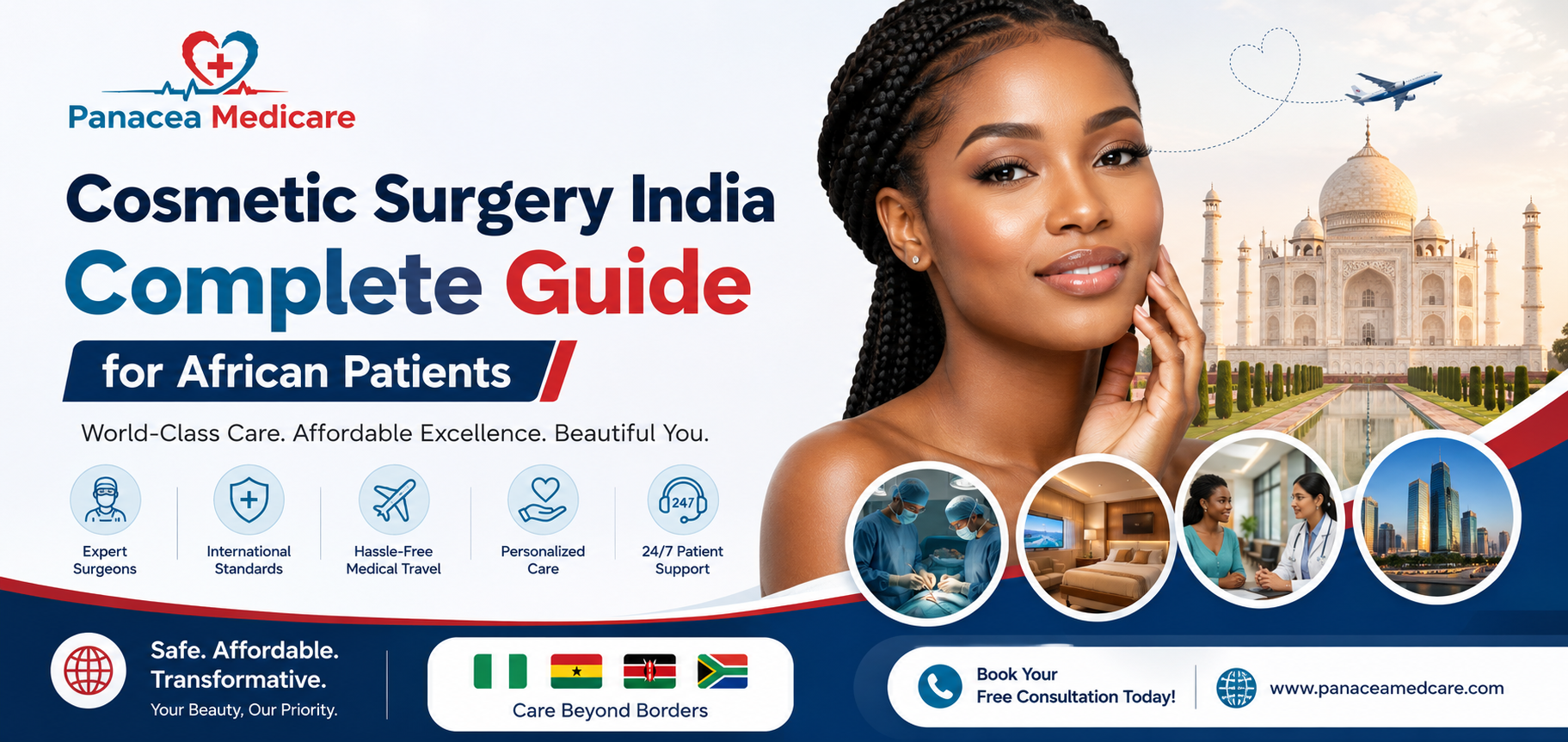Cosmetic surgery services for African patients