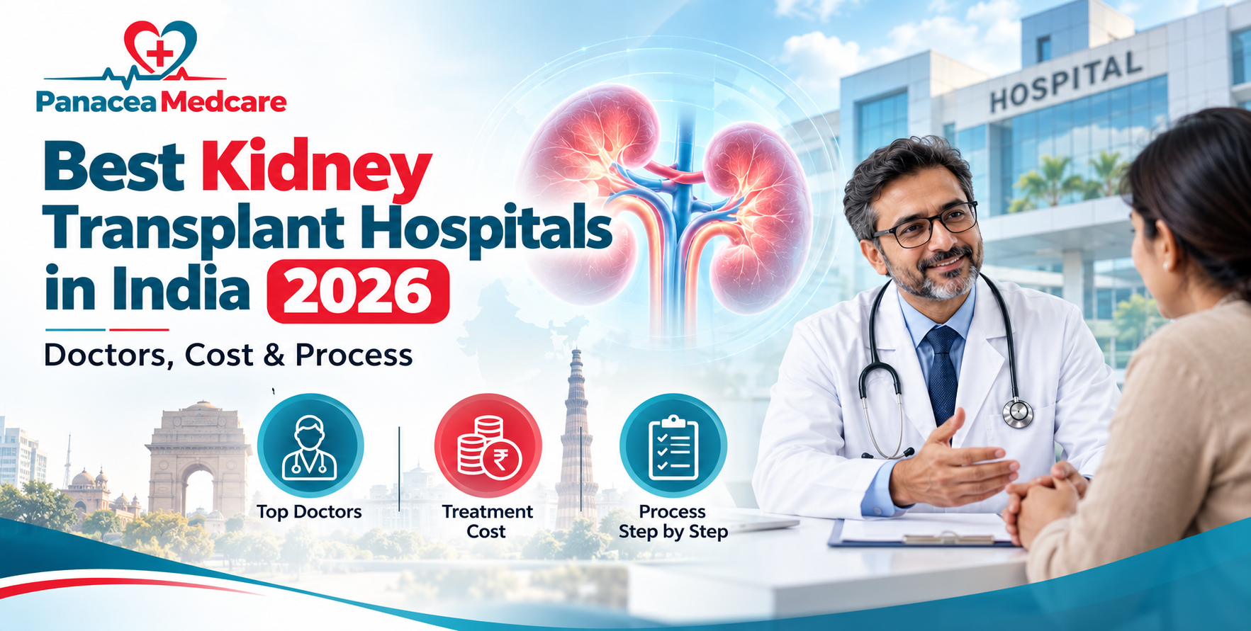 Best Kidney Transplant Hospitals in India 2026 | Panacea Medcare